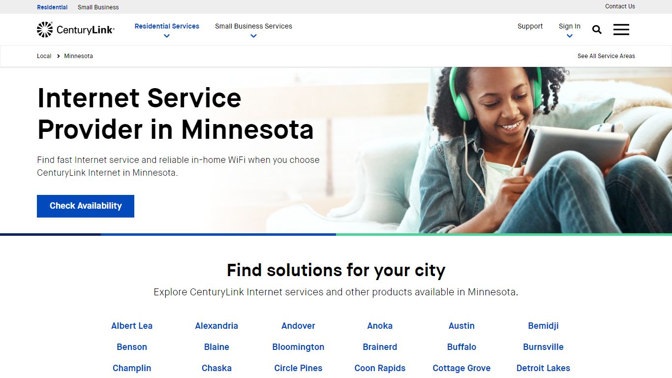 Internet Provider in Minnesota | CenturyLink